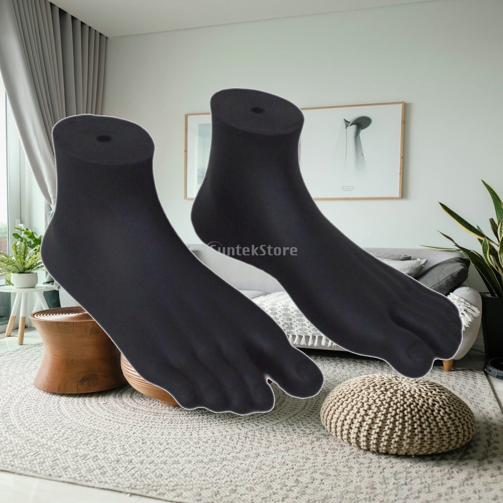 Body Jewelry Mall - 2 Stuks Mannequin Voet Oefenpop Voeten