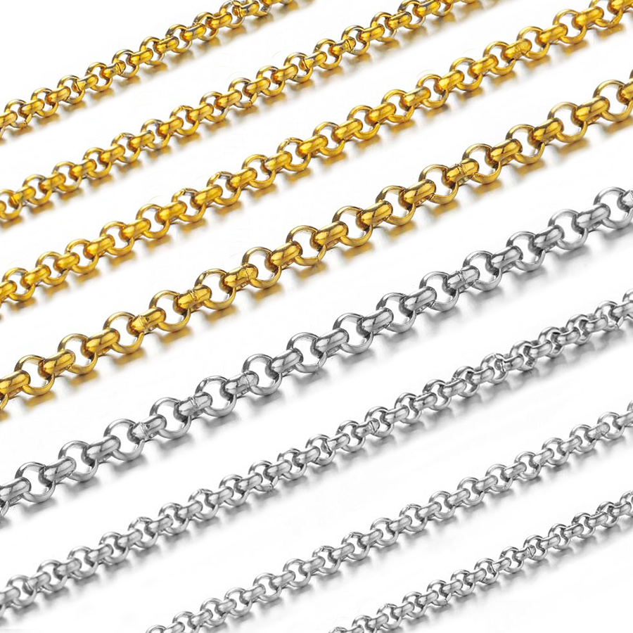 Body Jewelry Bulk - 1 meter 2-4 mm roestvrijstalen O-vormige