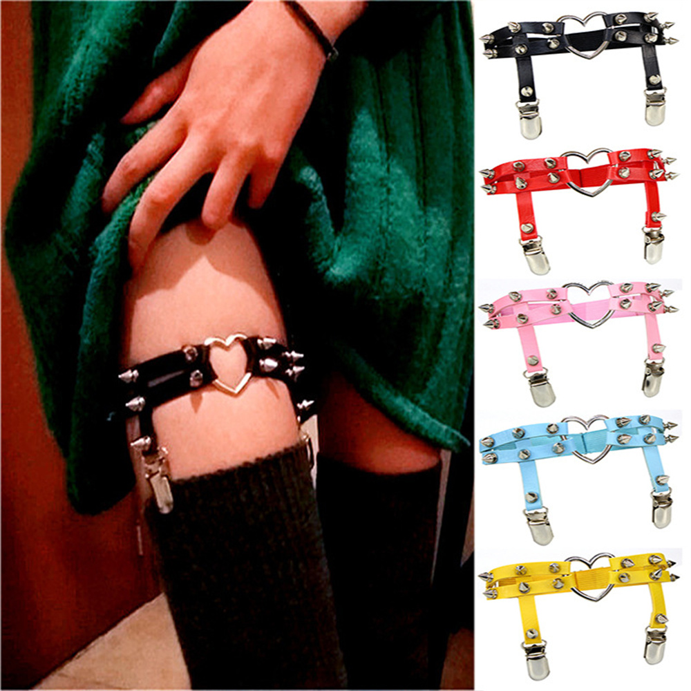 Body Jewelry Online - 1 stks Vrouwen Punk Goth Hart