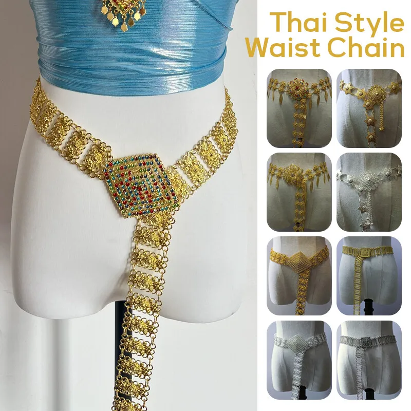Body Jewellery - 1PC Metalen Thailand Taille Ketting Vrouwen