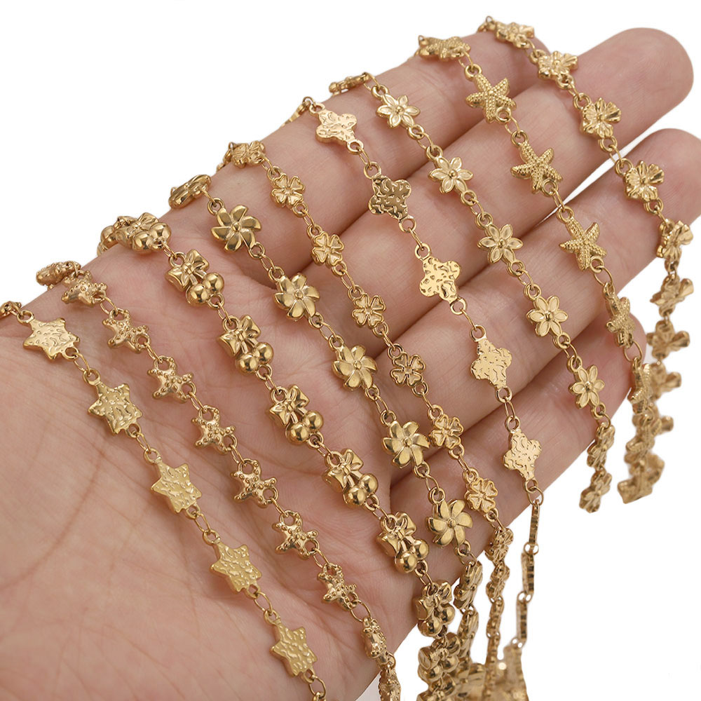 1 meter roestvrijstalen bloems - Body Jewelry Bulk recensie en prijs