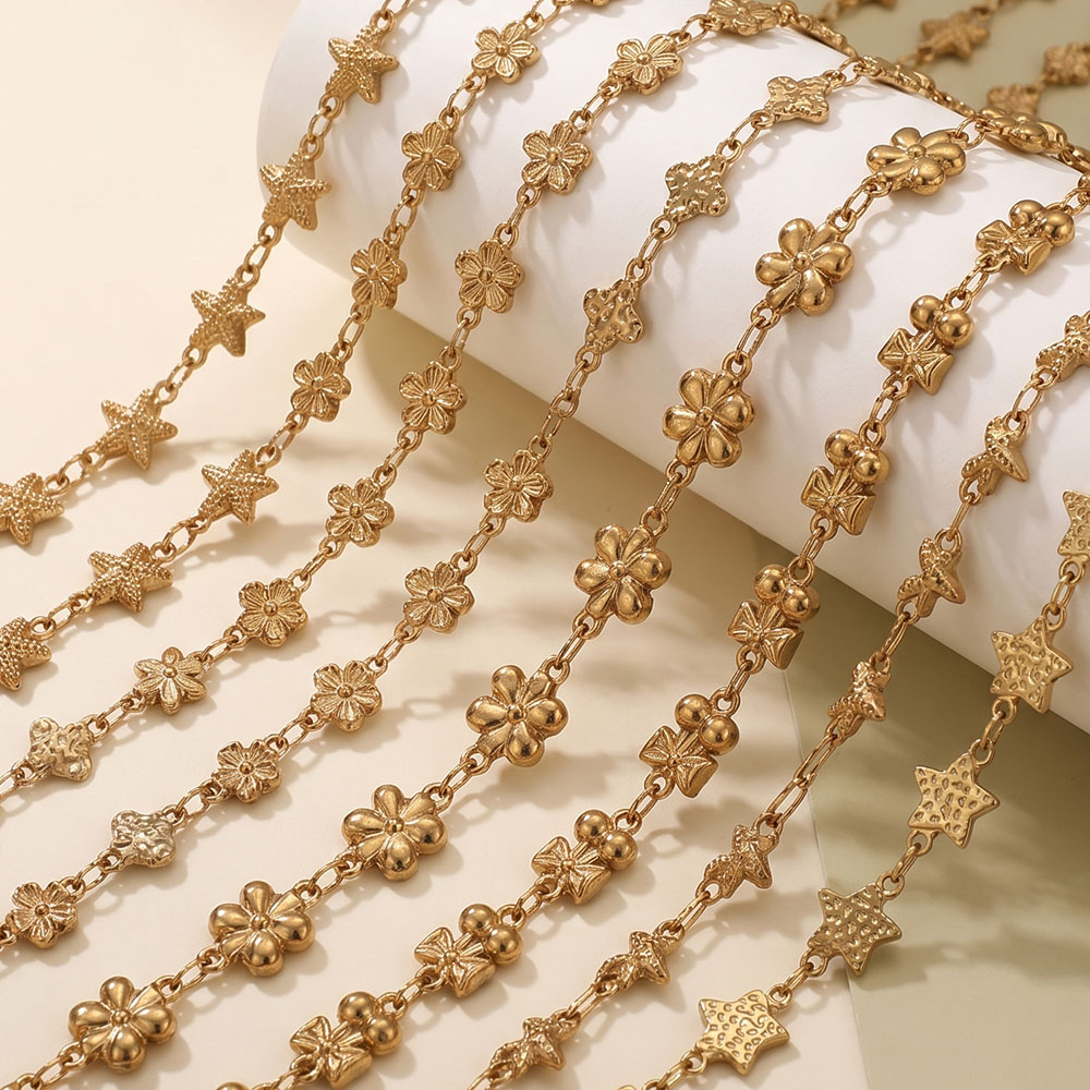 1 meter roestvrijstalen bloems - Body Jewelry Bulk recensie en prijs