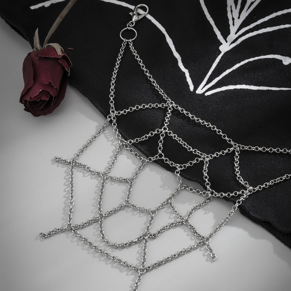 Gothic Punk Zilver Kleur Spinn - Body Jewelry Men recensie en prijs