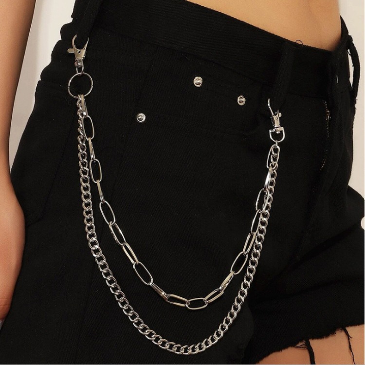 Dubbele ketting metalen cirkel - Body Jewelry Men recensie en prijs