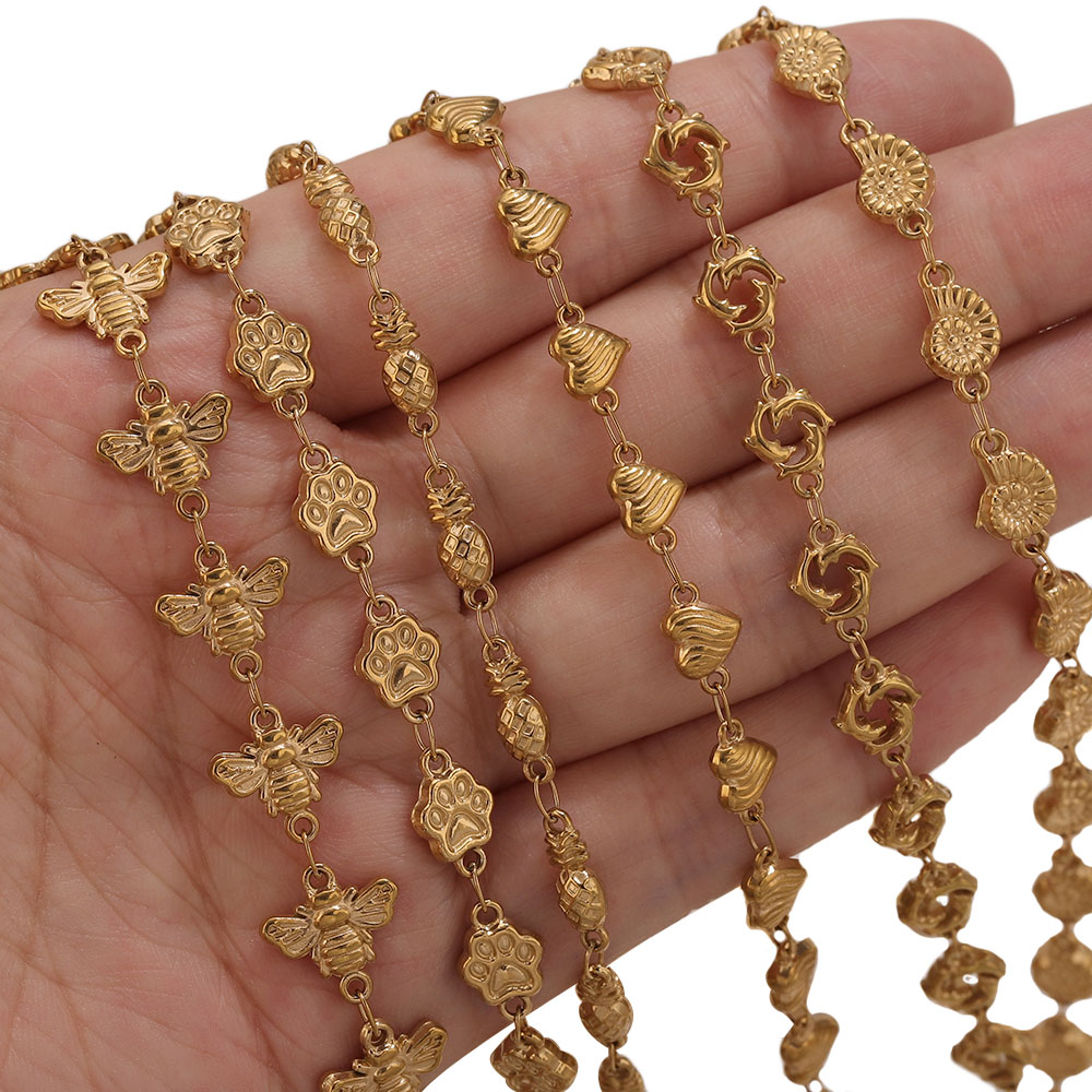 1M PVD Gouden RVS Hart Ster Bl - Body Jewelry Bulk recensie en prijs