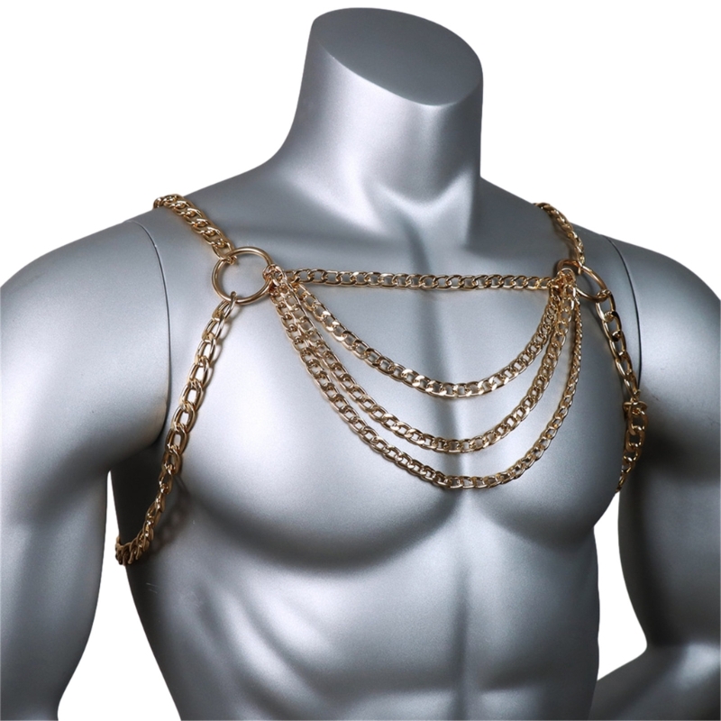 Mannen sexy metalen lichaam bo - Body Jewelry Men recensie en prijs