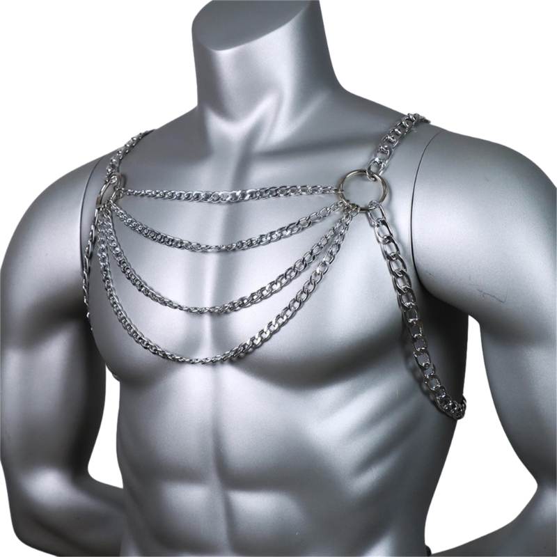Mannen sexy metalen lichaam bo - Body Jewelry Men recensie en prijs