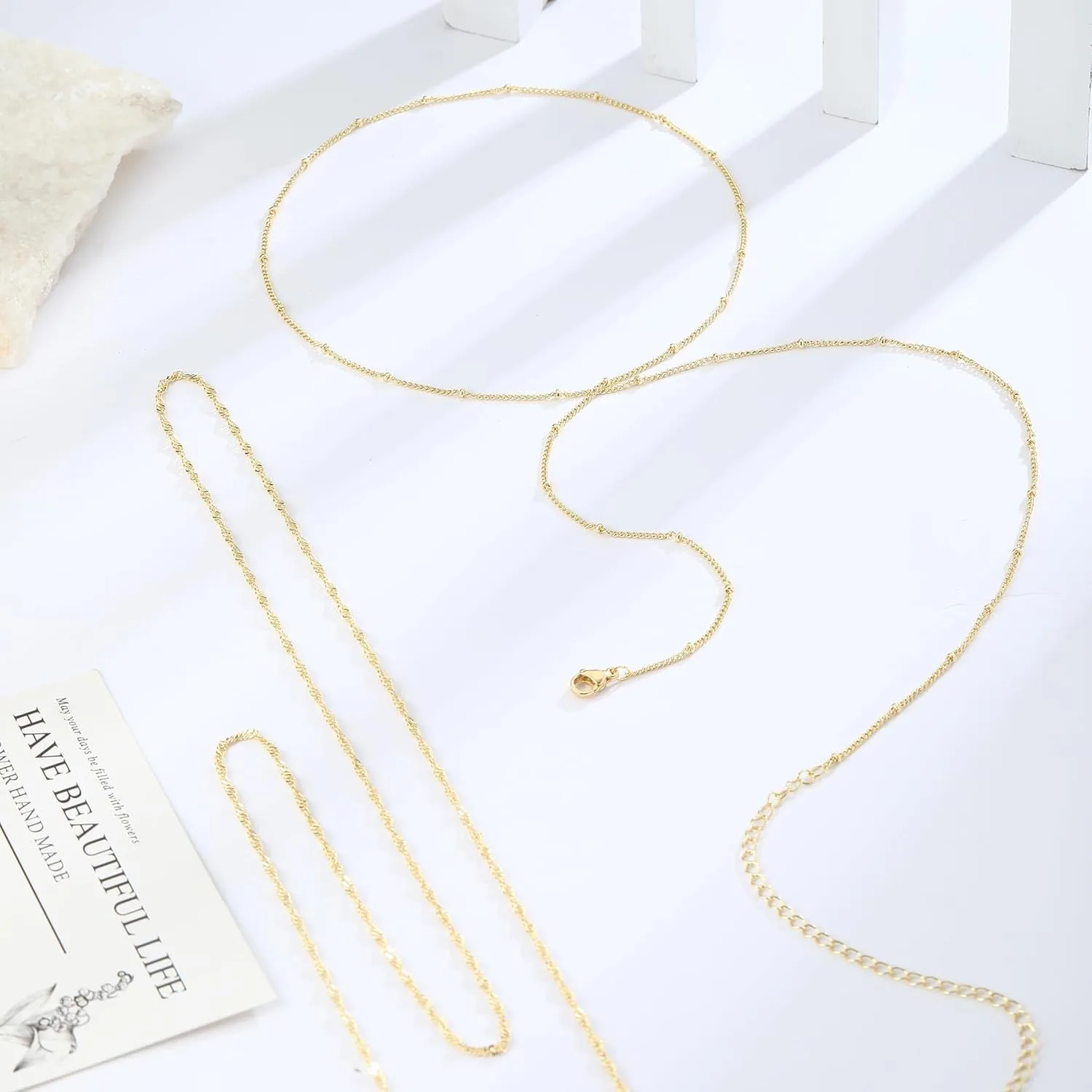 14k Vergulde 26-33Inch Verstel - Body Jewelry Online recensie en prijs