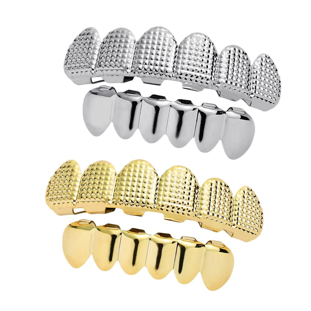 Hip Hop Braces 18K vergulde gr - Body Jewelry Videos recensie en prijs